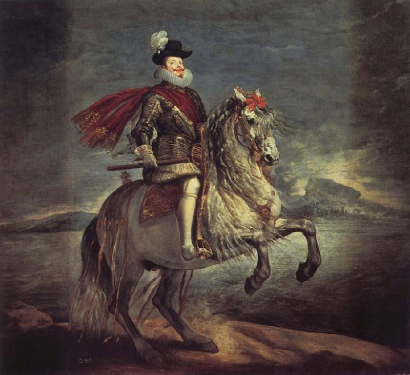 Diego Velazquez Horseman picture Philipps iii oil painting image